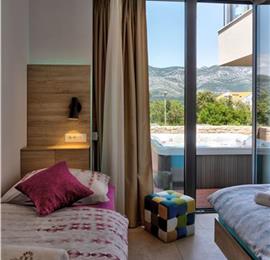 2 x 3 Bedroom Villas with Sea Views and Pools on Korcula Island, Sleeps 6 